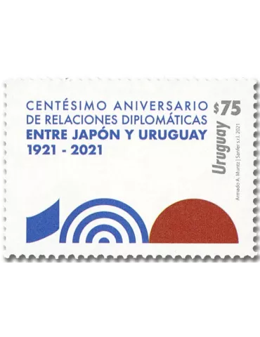 n° 3040 - Timbre URUGUAY Poste
