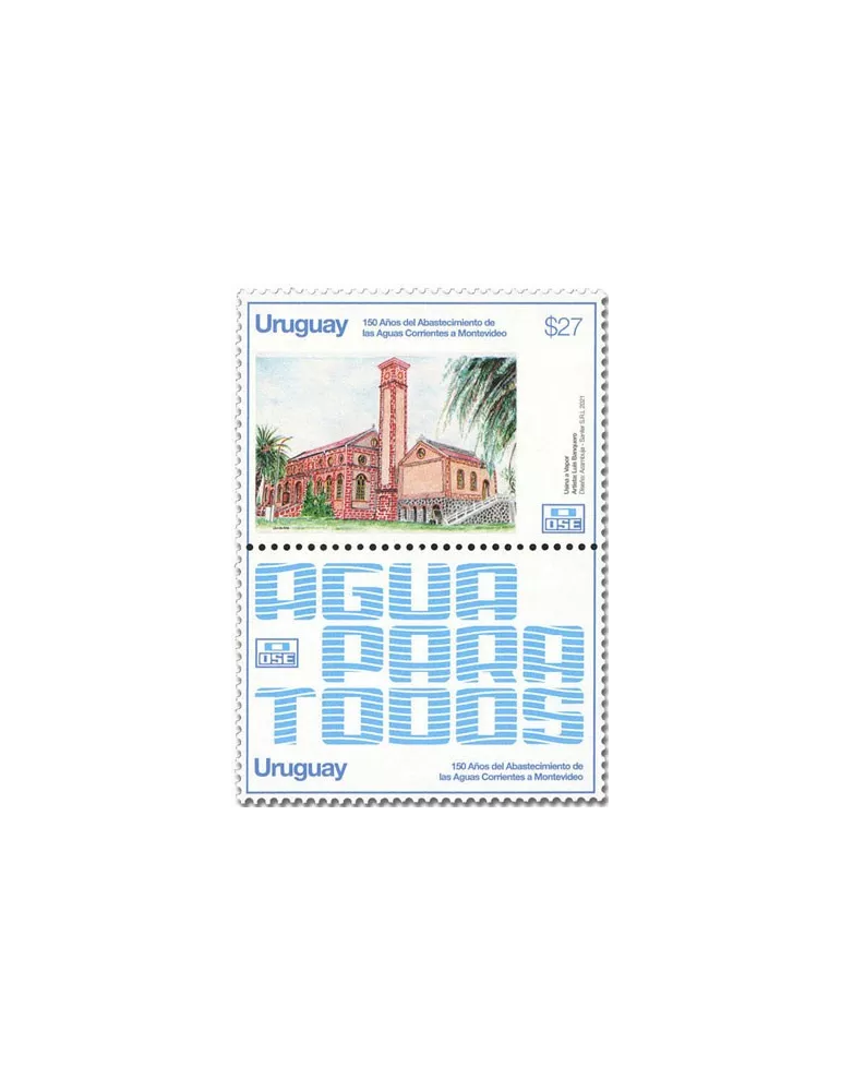 n° 3042 - Timbre URUGUAY Poste
