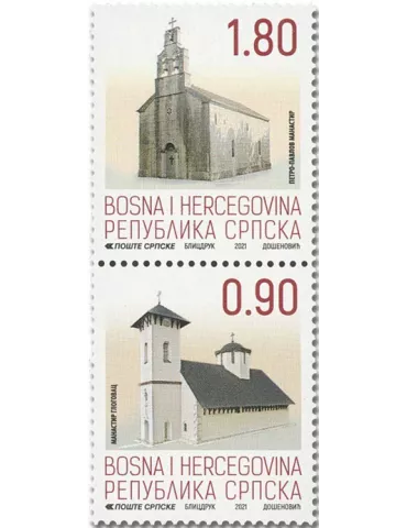 n° 780/781 - Timbre REPUBLIQUE SERBE (DE BOSNIE) Poste