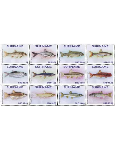 n° 3053/3064 - Timbre SURINAM Poste