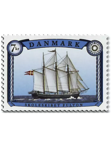n° F1805- Timbre DANEMARK Poste