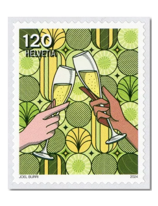 n° 2823/2825 - Timbre SUISSE Poste