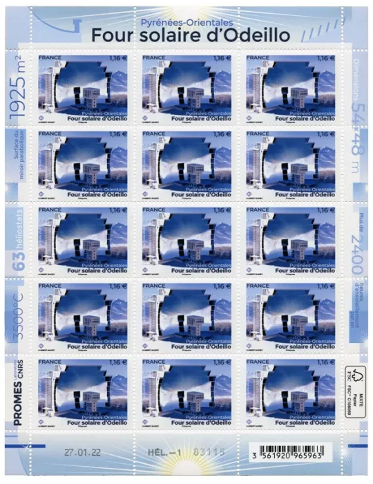 n° F57 - Timbre France Feuillets de France (n° 5566)