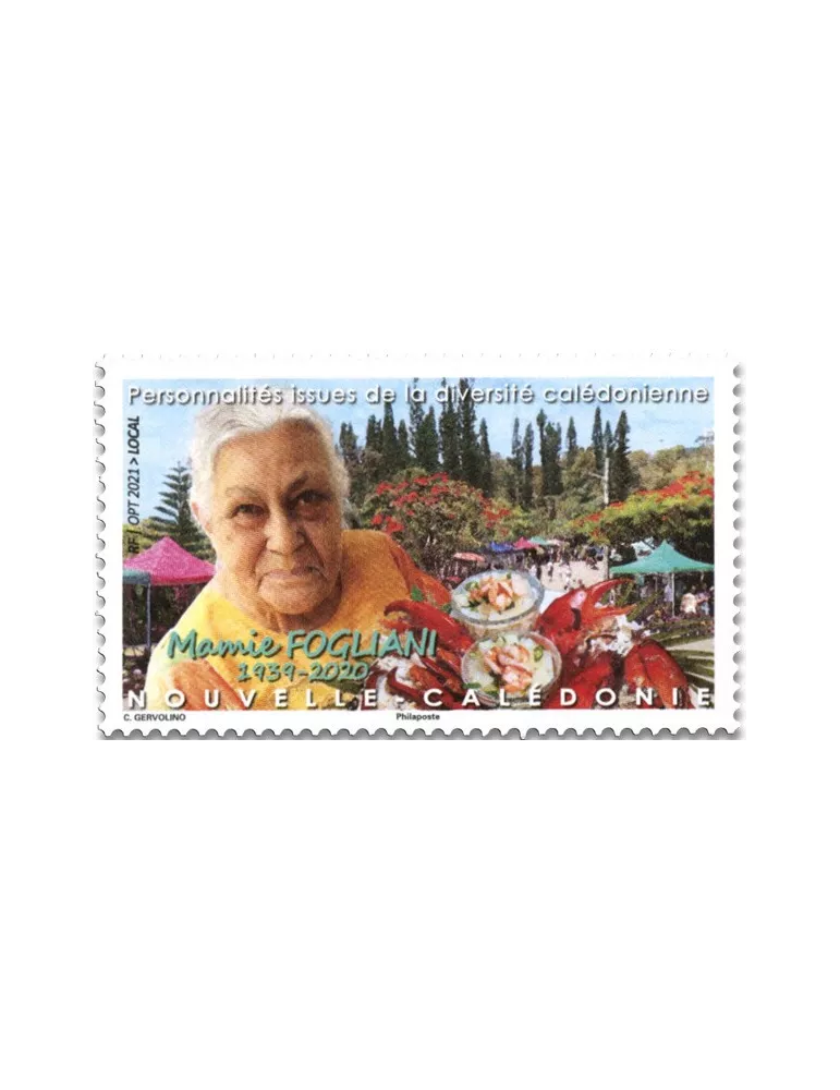 n° 1414 - Timbre Nelle-Calédonie Poste