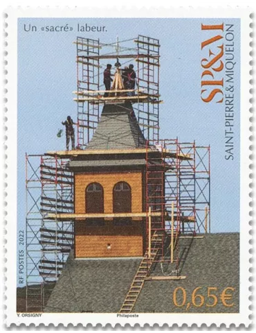 n° 1279 - Timbre Saint-Pierre et Miquelon Poste