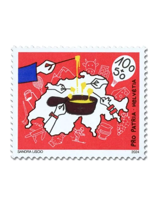 n° 2833/2834 - Timbre SUISSE Poste
