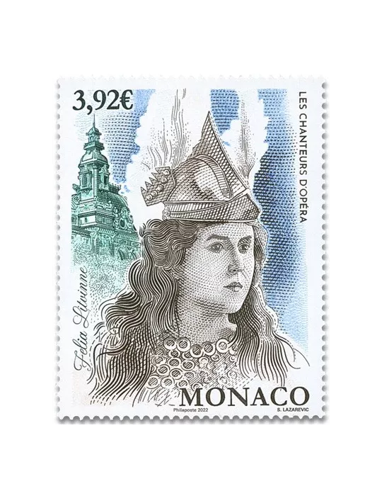 n° 3321/3322 - Timbre MONACO Poste