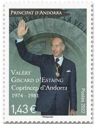 n° 871 - Timbre ANDORRE Poste