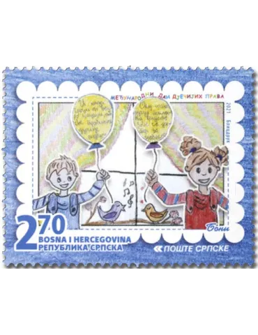 n° 790 - Timbre REPUBLIQUE SERBE (DE BOSNIE) Poste