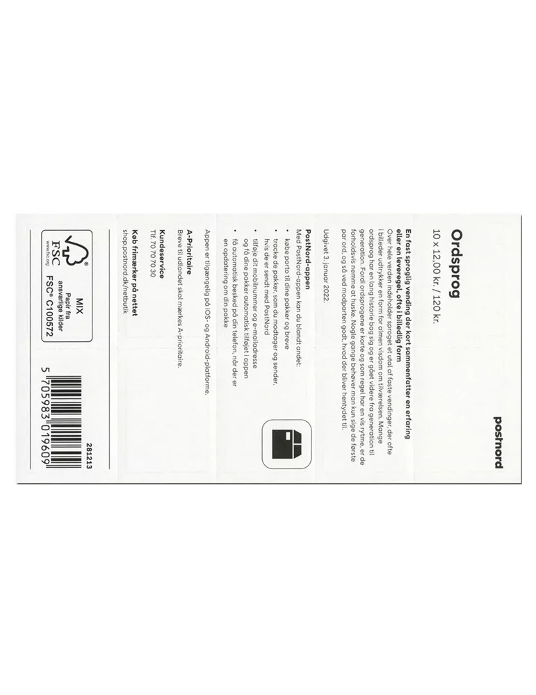 n° C2013 - Timbre DANEMARK Carnets