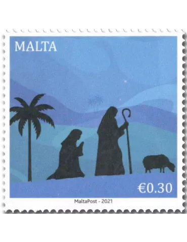 n° 2080/2082 - Timbre MALTE Poste