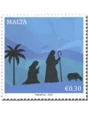 n° 2080/2082 - Timbre MALTE Poste