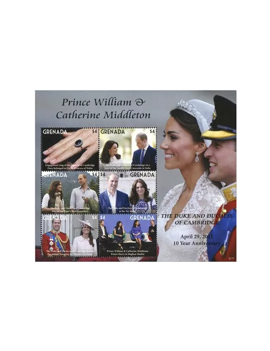 n° 6513/6518 - Timbre GRENADE Poste