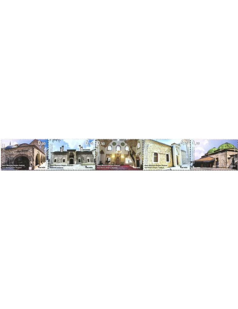 n° 860/864 - Timbre BOSNIE-HERZEGOVINE Poste