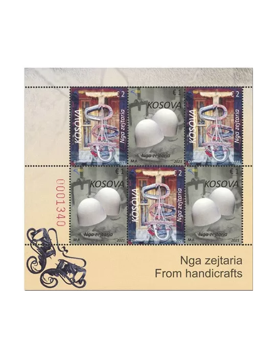 n° 393/394 et BF n° 50 - Timbre KOSOVO Poste