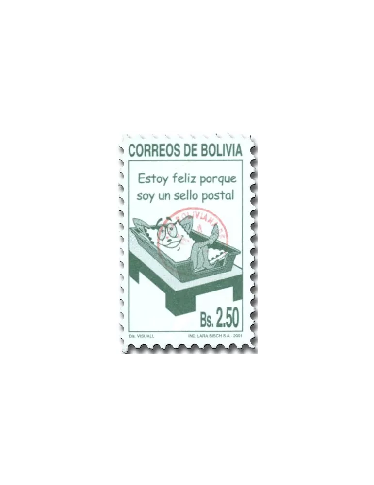n° 1646 - Timbre BOLIVIE Poste
