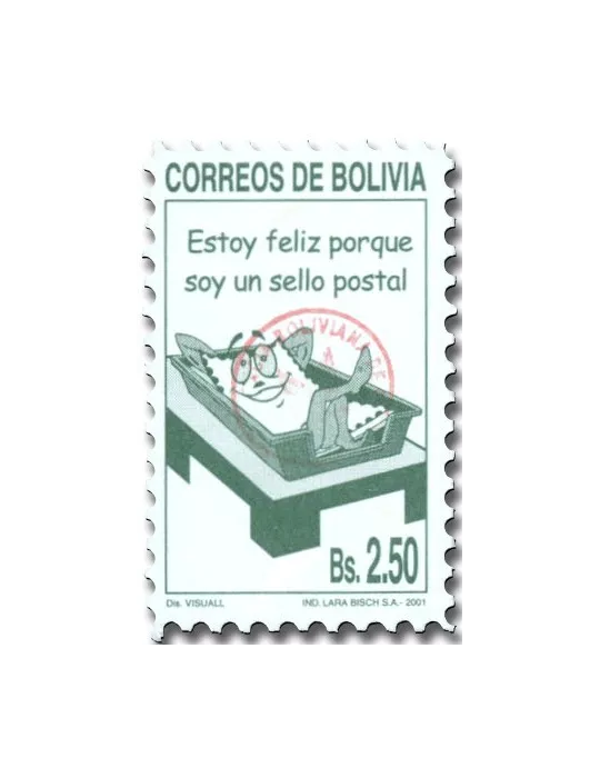 n° 1646 - Timbre BOLIVIE Poste