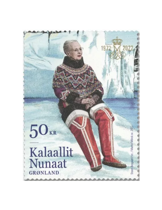 n° 870 - Timbre GROENLAND Poste