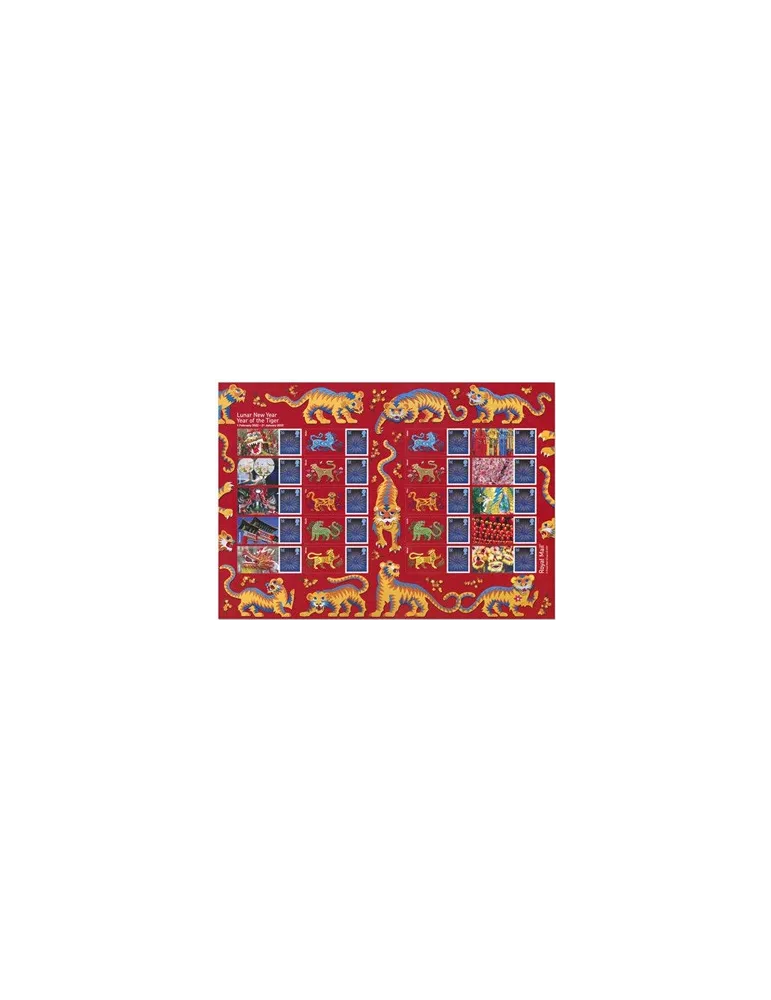 n° 2809p (20 valeurs) - Timbre GRANDE-BRETAGNE Poste