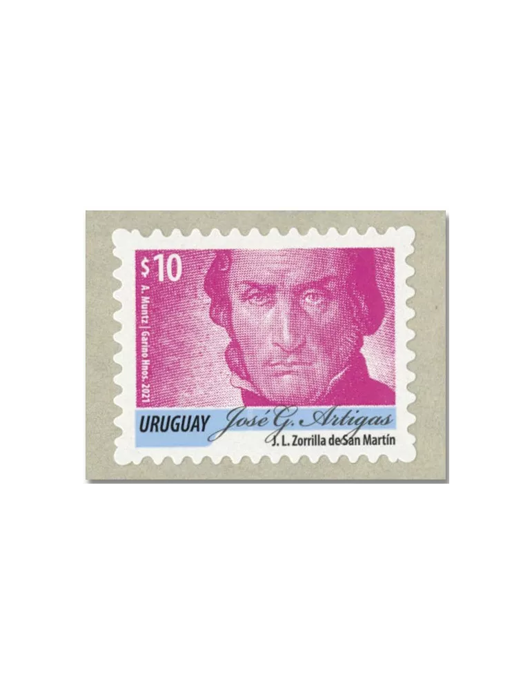 n° 3059, 3060, 3067 et 3068 (les 4 valeurs) - Timbre URUGUAY Poste