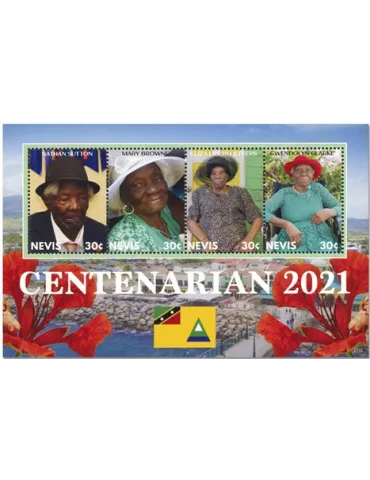 n° 2958/2961 - Timbre NEVIS Poste