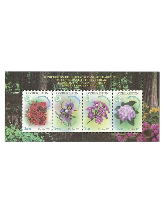n° 1241/1244 - Timbre OUZBEKISTAN Poste