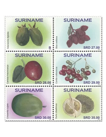 n° 3065/3070 - Timbre SURINAM Poste