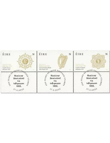 n° 3 - Timbre IRLANDE VIII - Carnets et ouvrages de luxe