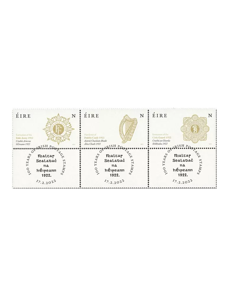 n° 3 - Timbre IRLANDE VIII - Carnets et ouvrages de luxe