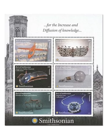 n° 1534/1538, n° 1534/1539 et n° 1540/1545 (12 valeurs) - Timbre VANUATU Poste