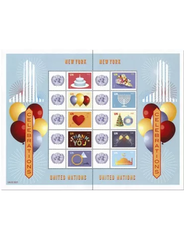 n° F1757 - Timbre ONU NEW YORK Poste