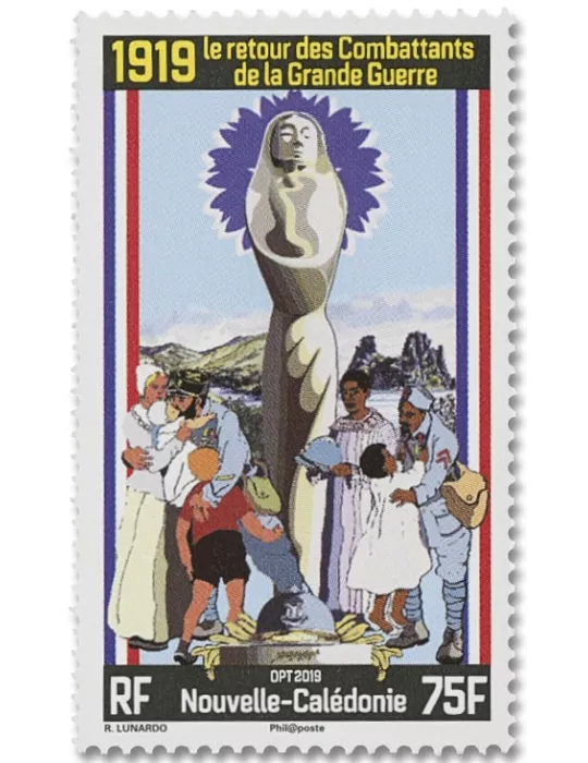 n° 1374 - Timbre Nelle-Calédonie Poste