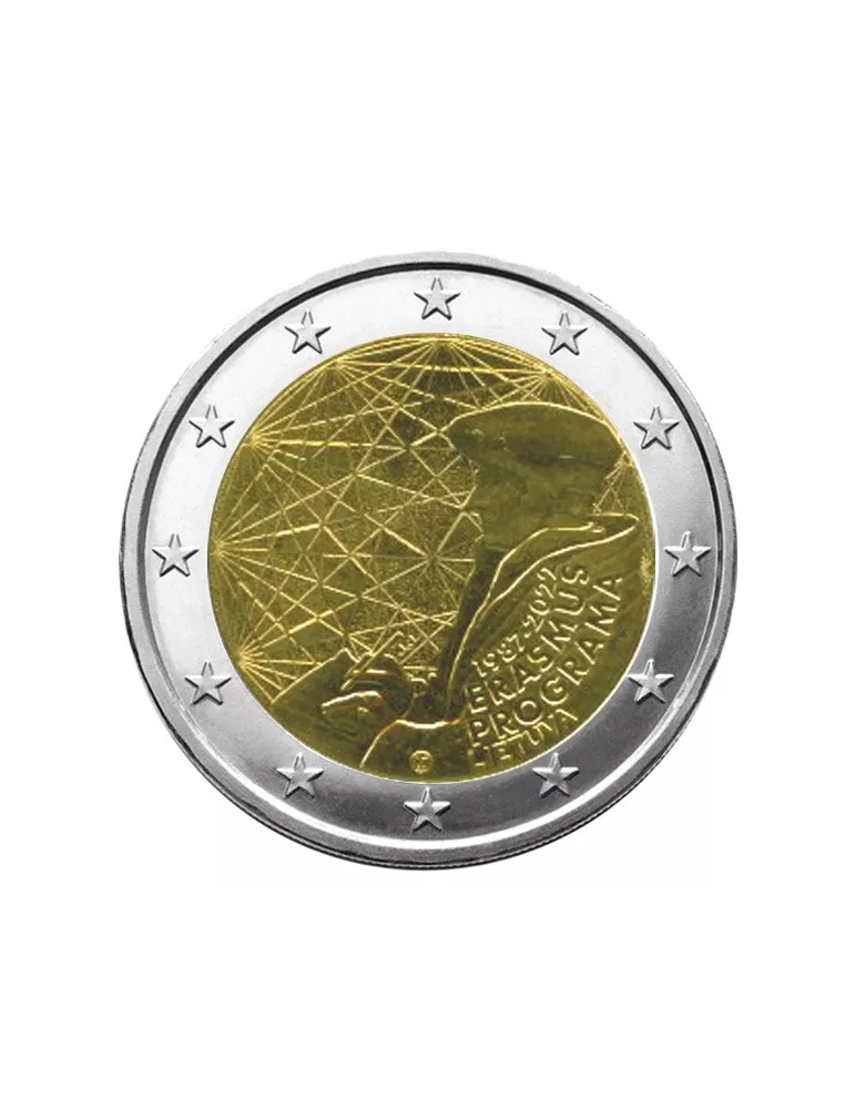 2 EURO COMMEMORATIVE 2022 : LITUANIE (35 Ans du Programme Erasmus)