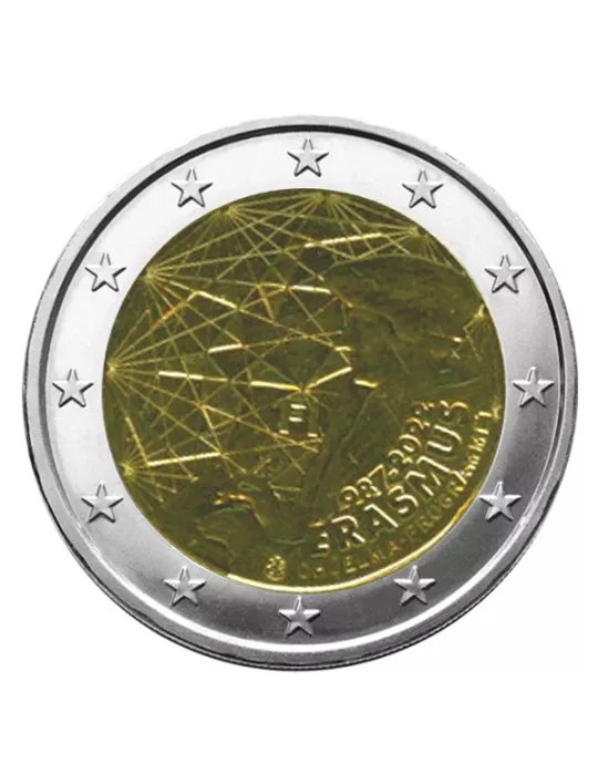 2 EURO COMMEMORATIVE 2022 : FINLANDE (35 Ans du Programme Erasmus)