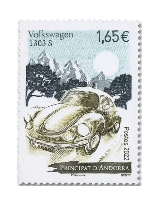 n° 876 - Timbre ANDORRE Poste