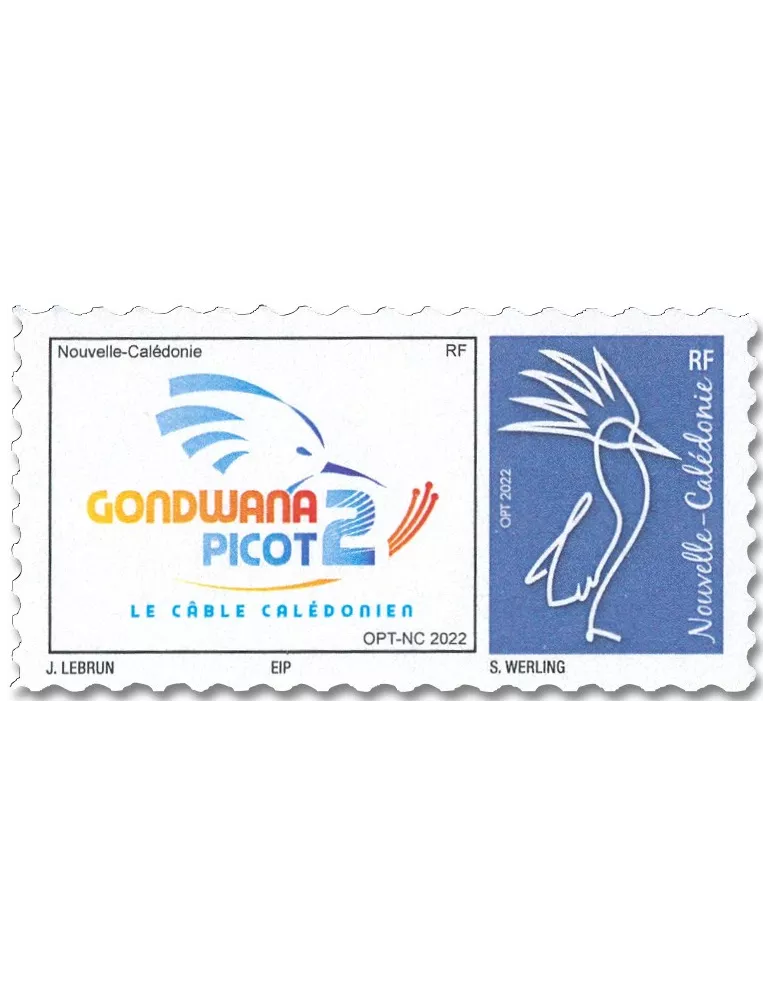 n° 1419/1420 - Timbre Nelle Calédonie Poste