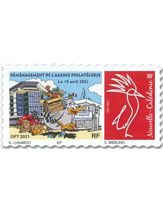 n° 1404B/1404C - Timbre Nelle Calédonie Poste