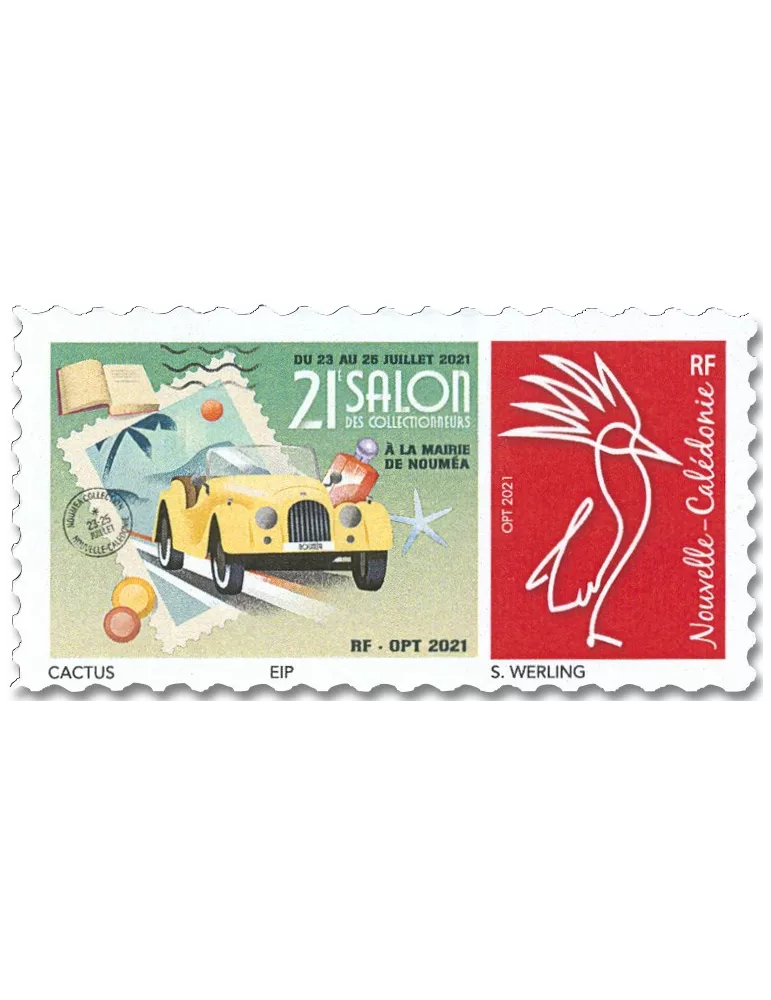 n° 1407A/1407B - Timbre Nelle Calédonie Poste