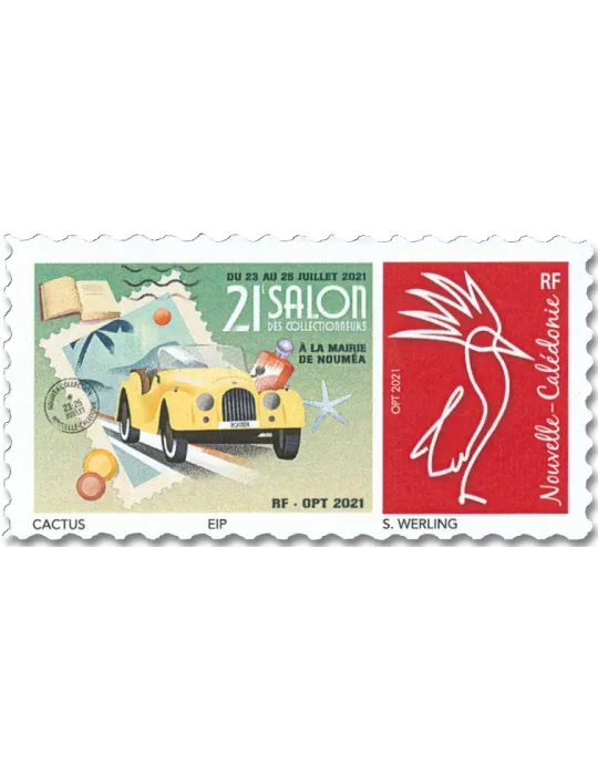 n° 1407A/1407B - Timbre Nelle Calédonie Poste