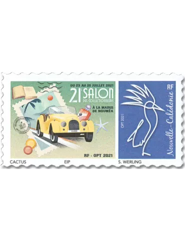 n° 1407A/1407B - Timbre Nelle Calédonie Poste 2