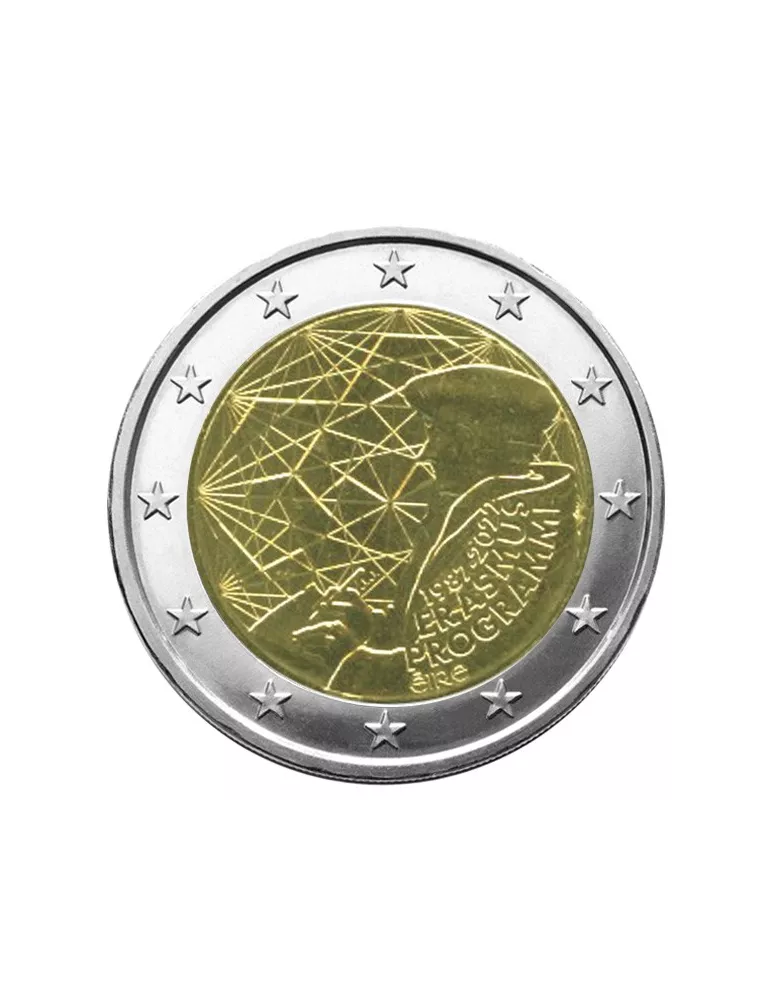 2 EURO COMMEMORATIVE 2022 : IRLANDE (35 Ans du Programme Erasmus)