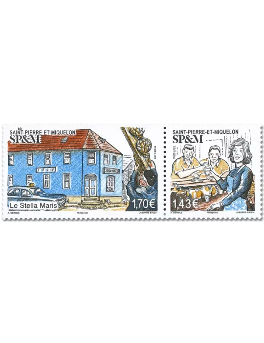 n° 1285/1286 - Timbre Saint-Pierre et Miquelon Poste