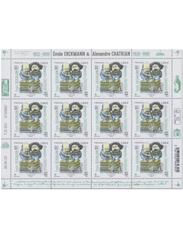 n° F62 - Timbre France Feuillets de France (n° 5576)