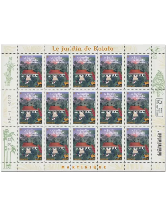 n° F64 - Timbre France Feuillets de France (n° 5578)
