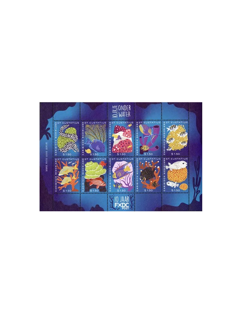 n° 269/278 - Timbre SAINT-EUSTACHE Poste