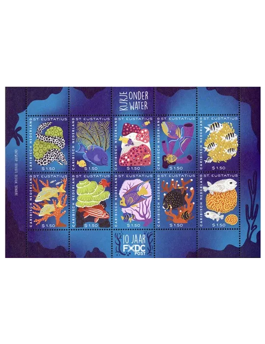 n° 269/278 - Timbre SAINT-EUSTACHE Poste