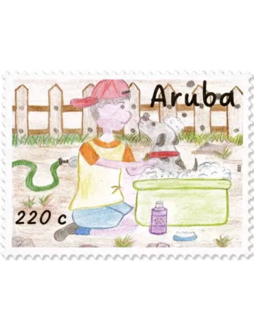 n° 1123/1126 - Timbre ARUBA Poste