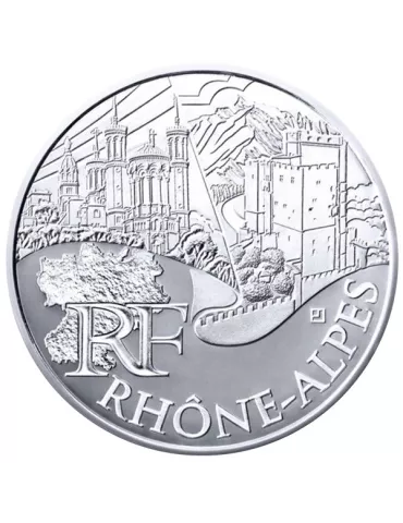 10€ DES REGIONS - Rhône-Alpes - 2011