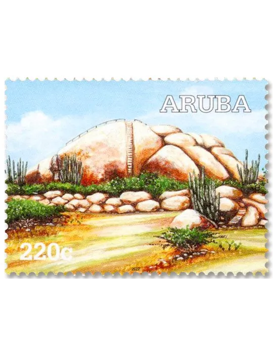 n° 1127/1130 - Timbre ARUBA Poste