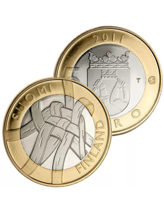 5€ COMMEMORATIF FINLANDE - KARELIA - 2011
